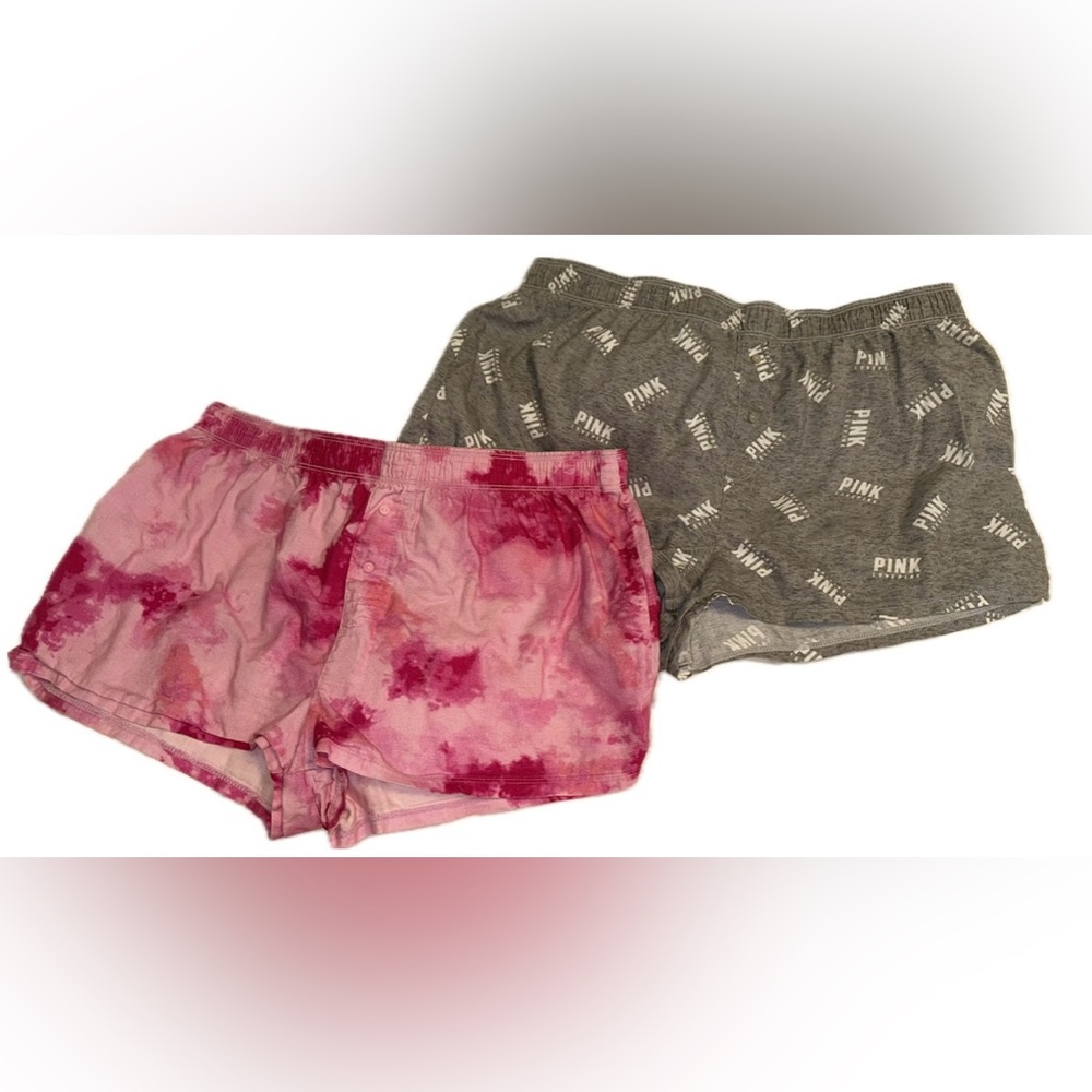 SOLD ON ANOTHER SITE!🩷🩶Victoria’s Secret Sleep & Lounge Shorts Bundle!!!